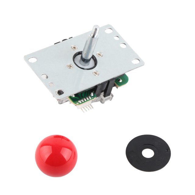 Joystick Arcade Clásico de 5 Pines y 8 Vías, Piezas de Repuesto para Xbox 360 y PS3