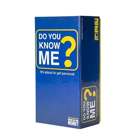 Do You Know Me? Adult Party Game by What Do You Meme? Card Game That Puts You And Your Friends In The Hot Seat – Ages 17+
