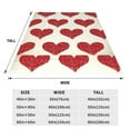 thumbnail image 3 of Vsdgher Love Ultra-Soft Micro flannel Blanket Throw Blankets for Couch Sofa, Bed (4 sizes)-60"x50", 3 of 7