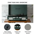 thumbnail image 2 of Crosley Cruiser Plus Vinyl Record Player with Speakers and Wireless Bluetooth - Audio Turntables, 2 of 15