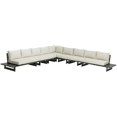 thumbnail image 6 of Meridian Furniture Maldives Cream Water Resisting Outdoor Modular Sectional, 6 of 33