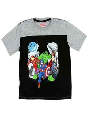 Gray Marvel Boys Shirts Tops Walmart Com - roblox t shirts codes page 233