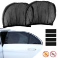 thumbnail image 1 of Car Side Window Sun Shade Blind Mesh Cover Visor Shield Rear Side Window Curtain Auto Screen UV ProtectorCar Sun Shade Blind Mesh Cover For Cars, 1 of 11