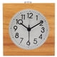 thumbnail image 1 of Reloj despertador de madera electrónico Dormitorio Luminoso Luz de noche silenciosa Estudiante Niños Lámpara de escritorio Cuadrada Scienceny HA001303-03B, 1 of 6