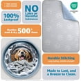 thumbnail image 3 of Improvia Washable Pet Pads for Dogs, Waterproof Reusable, 36" x 41" (2 Pack), 3 of 6