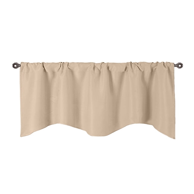 Cenefa de sombreado para tratamiento de ventanas, cortina navideña, cenefa de cocina para dormitorio
