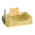 thumbnail image 5 of DOLITY Dog Toilet for Small Dogs Puppy Potty Tray Pet Accessories Pet Litter Pan Indoor yellow, 5 of 8