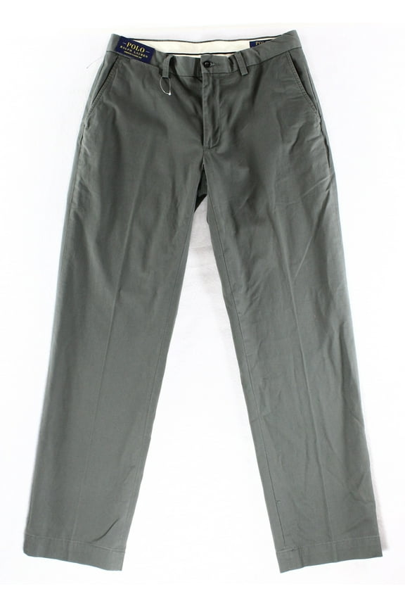 NEW Black Mens Size 32X30 Khakis Chinos Stretch Pants