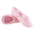 thumbnail image 2 of 2 pares de zapatos de baile de bailarina fitness con suela dividida para niñas que Soledad Zapato de ballet de niña, 2 of 10