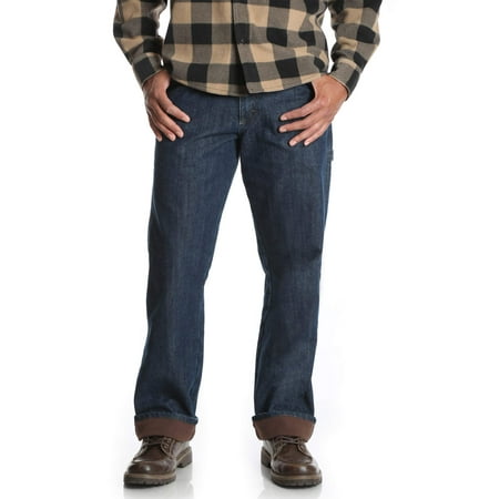 Wrangler - Wrangler Men's Fleece Lined Carpenter Jean - Walmart.com