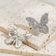 thumbnail image 4 of 6 broches de mariposa de aleación con diamantes de imitación. Broche de mariposa de metal con forma de animal. Broche de mariposa con piedra natal., 4 of 9