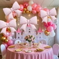 thumbnail image 3 of NOGIS Giant Pink Bow foil Balloon, Coquette Party Girls Birthday Baby Shower Bridal Engagement Wedding Decorations Party Supplies (38.6inch 4PCS), 3 of 7