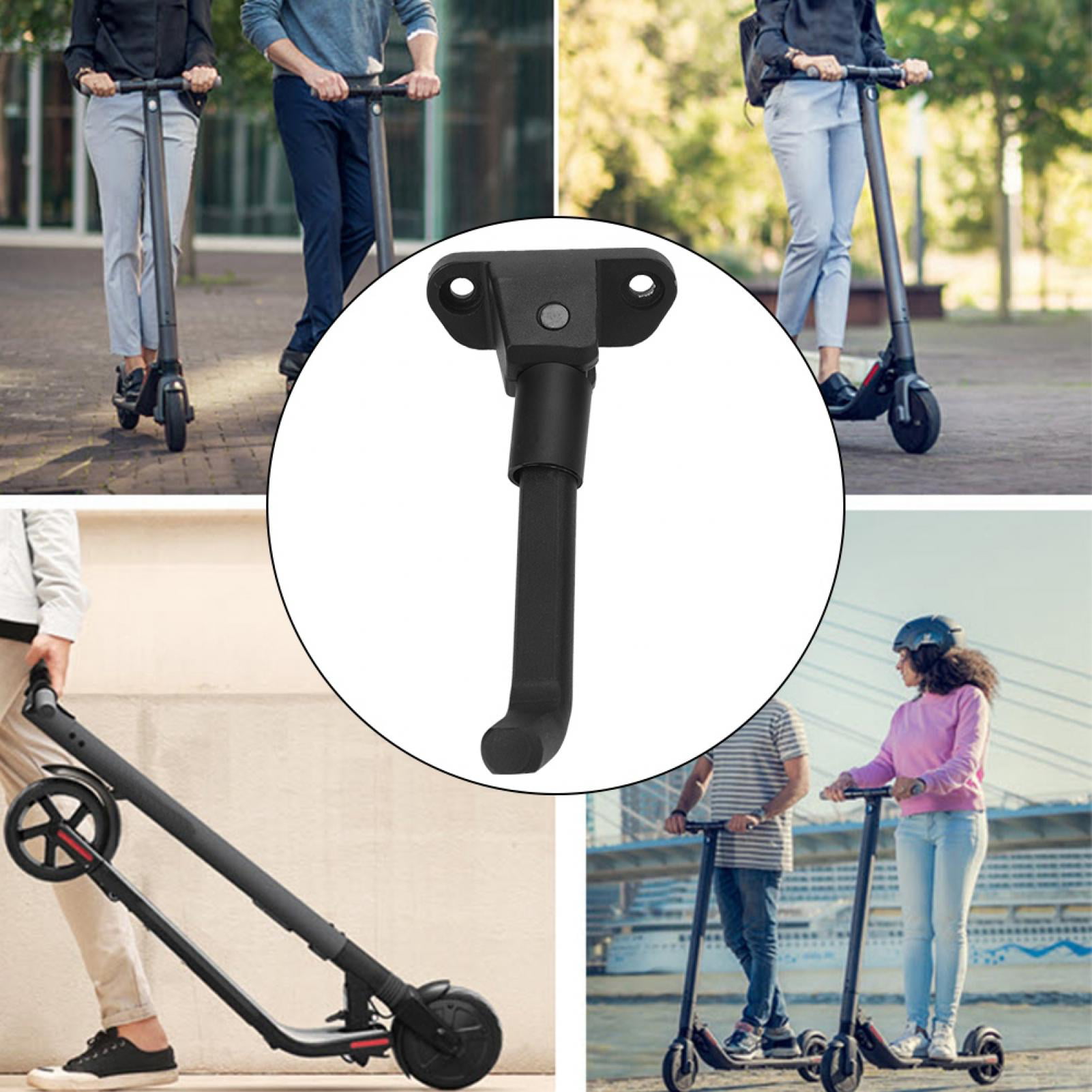 Tbest Scooter Kickstand Aluminum Alloy Electric Scooter Foot Support Bracket Side kickstand Parking Stand for Ninebot MAX‑G30