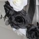 thumbnail image 4 of Guirnalda de rosas artificiales de 13,8 pulgadas, decoración de puerta delantera, corona de Halloween para pared, 4 of 5
