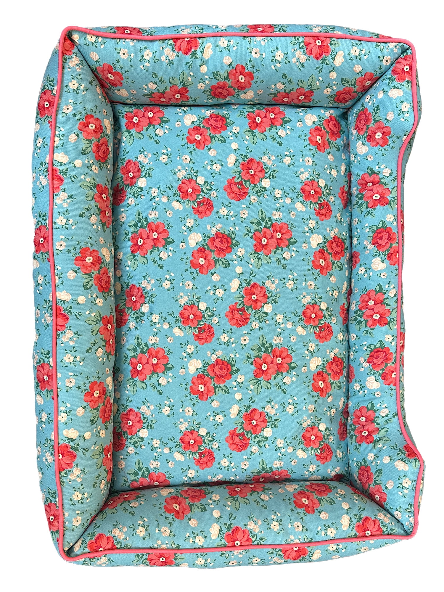 The Pioneer Woman Vintage Floral Large Pet Bed, 34" x 24"