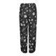 thumbnail image 4 of ICHUANYI Clearance Women Casual Printing Pants Comfortable Elastic High Waist Casual Beach Pants(Black, S) ICHUANYI WER2023080815396, 4 of 8