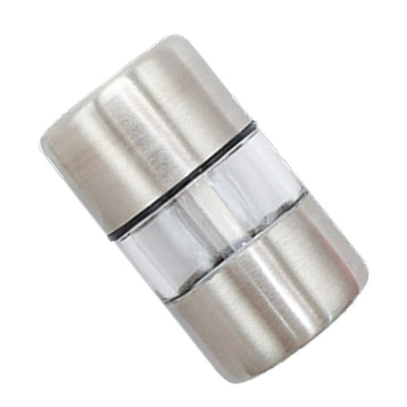 SkyAuks Compact Seasoning Grinder Stainless Steel Salt and Pepper Grinder Small Mill Kitchen Tool Suitable for Enhanced Flavor
