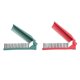 thumbnail image 1 of Peine de pelo plegable, cepillo ligero, mini peine de bolsillo para viajes, hogar y dama. Verde rojo, 1 of 9