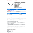 thumbnail image 2 of Upper Radiator Hose - Compatible with 1989 - 1991 GMC R3500 1990, 2 of 2