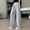 Gray, variant on Swuxness Girls Base Long Pants Solid Color Mesh Breathable Stretchy Sheer Summer Daily Wear