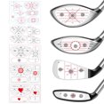 thumbnail image 2 of 50 Pcs Golf Impact Tape Labels Improve Golf Swing Accuracy And Distance Golf Impact Sticker for Iron Wood Fairway Clubs, 2 of 8