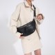 thumbnail image 1 of Bolso De Hombro Bolso de pecho para mujer, correa ajustable para el hombro, monedero para niñas de color sólido (negro), 1 of 8