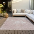 thumbnail image 6 of Addison Rugs Chantille Indoor/Outdoor Transitional Modern Pink Washable Rectangle Rug, 2'6" x 3'10", 6 of 6
