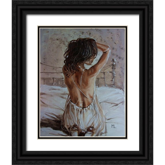Luniak, Monika 20x24 Black Ornate Wood Framed with Double Matting Museum Art Print Titled - Light in the Room II