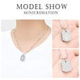 thumbnail image 4 of Cremation Jewelry Urn Necklace for Ashes for Pet, Paw Print Memorial Ash Jewelry, Keepsake Pendant for Pet's Cat Dog's Ashes with Filling Kit, 4 of 7