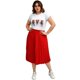 thumbnail image 4 of Falda plisada Roman Fashion talla extra, 715 (Rojo) rojo 42 Roman Fashion F-ELY-715-ROJO, 4 of 6
