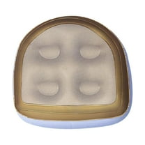 Bathtub Massage Cushion Gold,Spa and Hot Tub Booster Seat Pad with Suction Cup Back Support Spa Pad Soft Inflatable Massage Cushion Portable Pools Spa Hot Tub Seats Accessories