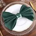 thumbnail image 6 of Balsa Circle 100 Pieces Hunter Green 20" Premium Polyester Dinner Napkins, 6 of 8