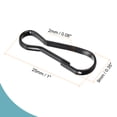 thumbnail image 2 of Uxcell Spring Hooks Snap Clip Hooks 25x9x2mm Electroplated Iron Black 60Pack, 2 of 5