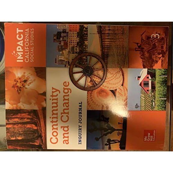 Pre-Owned Impact California Social Studies Continuity and Change Inquiry Journal Paperback