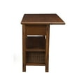 thumbnail image 3 of Convenient Wooden Kitchen Cart With Storage Drawers Brown - Saltoro Sherpi, 3 of 7