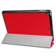 thumbnail image 4 of Funda de cuero con tapa horizontal y textura Custer para iPad 9.7 (2018) y iPad 9.7 (2017), con tres pliegues y función de suspensión/activación (negra), 4 of 5