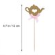 thumbnail image 2 of Cake Picks Teapot Shape for 20Pcs Dessert Table Decorative Supplies, 2 of 4
