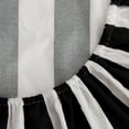 thumbnail image 3 of Lorviah Deep Pocket Fitted Sheet Only - Premium 1800 Collection - Ultra Soft, Hypoallergenic - Striped, Twin Extra Long Size, 3 of 5
