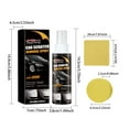 thumbnail image 4 of Teissuly Scratch Removal Wax Car Scratch Wax Repair Tool Car Paint Polishing Wax Black Deep Scratch Removal Paste Paint Surface White Scratch Grinding Agent 100ml, 4 of 9