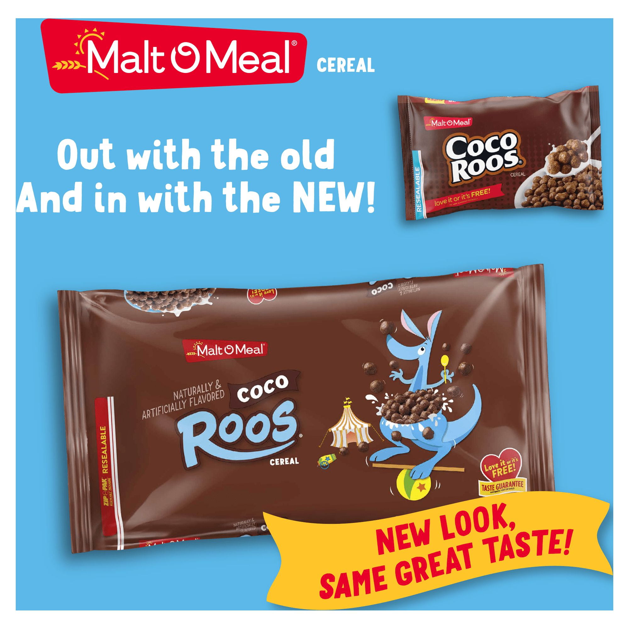 Malt-O-Meal Coco Roos Breakfast Cereal, 38 OZ Bag