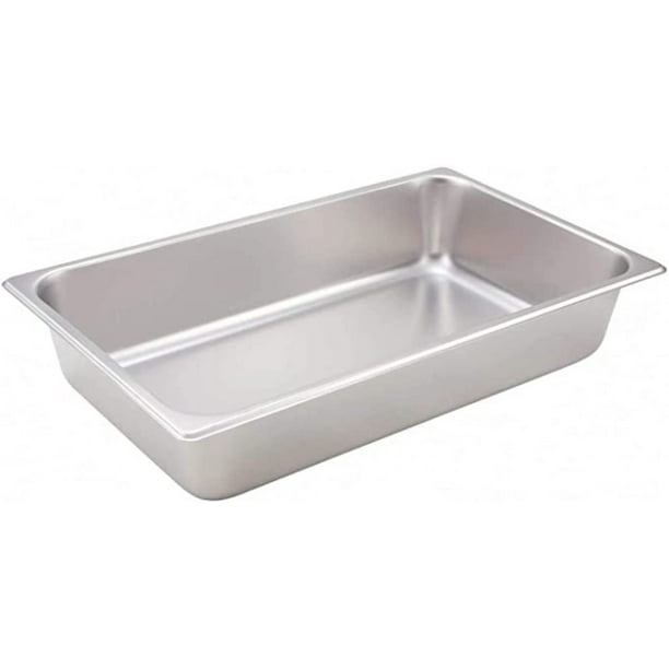 Standard Stainless Steel FullSize Steam Table Pan 4 Deep (24 gauge