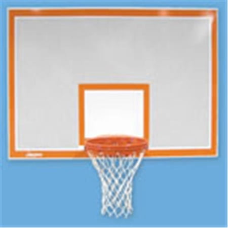 Jaypro Sports  Aluminum Perforated Backboard - White - 42in. x 72in.