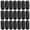 Black, variant on Miangastore 100pcs 5mm Black Pvc Threaded Fastener Caps Flexible End Caps For Bolts Screws Pipes Furniture And Electrical Insulation