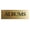 Brushed Gold, variant on Signs ByLITA Basic Albums Sign (Blue) - Small
