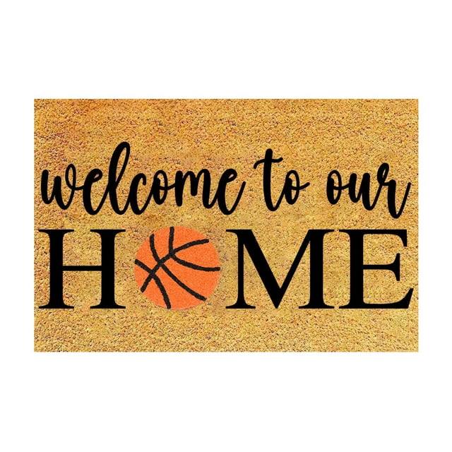 asddcavvf Front Door Game Welcome Mat Farmhouse Front Door Decorative Baseball Welcome Mat Front Door Absorbent and Wear Baseball Mat 40 X 60 Cm Bed Rugs Bedroom Dark Blanket Microfiber Blanket