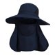 thumbnail image 1 of Protección al aire libre Sombrero para el sol Sombrero de pesca con cubierta facial yeacher Sombrero para el sol, 1 of 7