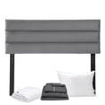 thumbnail image 1 of Cabecera Matrimonial Logan Gris+Almohada Royal+Protector Cloud+Sabanas Royal, 1 of 8