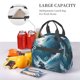 thumbnail image 5 of Easygdp Ice Blue Ocean Cute Dolphin A Caja de Almuerzo para Mujeres y Hombres, Bolsa de Almuerzo Insulada, Bolsas Reutilizables Impermeables para Viajes, Trabajo y Picnics, 5 of 7