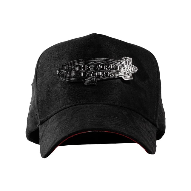 GORRA 5.7 DIAMONDS THE WORLD IS YOURS NEGRO UNITALLA