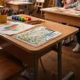 thumbnail image 6 of FORMRS A4 Clipboard Folder with Pen Holder Horizontal Foldable School Office Binder, Colorful Wildflowers, 6 of 9